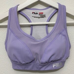 Fila Sport Purple Running Bra in XS